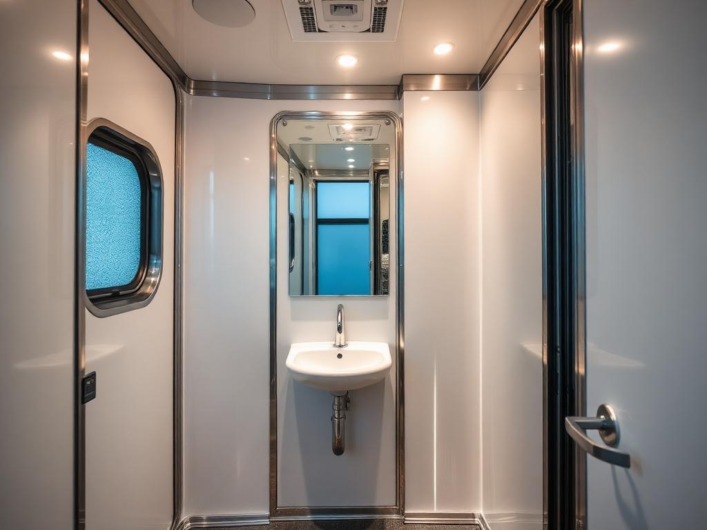 Luxury Restroom Trailers in West Newton, MA